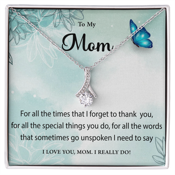To My Mom - Beautiful Special Necklace