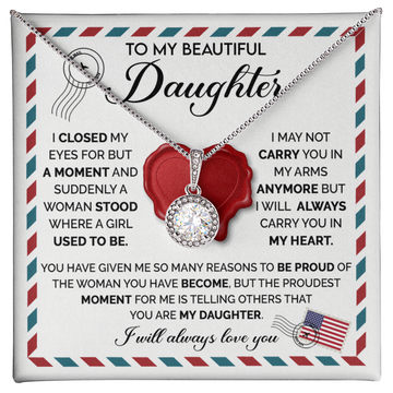To My Daughter - Eternal Hope Necklace