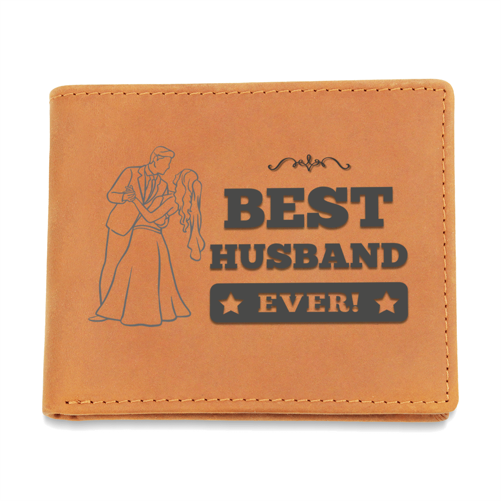 Best Husband Ever - Graphic Leather Wallet