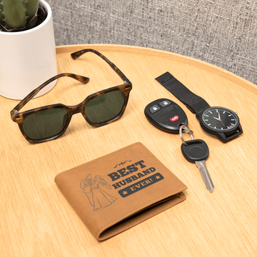 Best Husband Ever - Graphic Leather Wallet