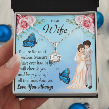 To My Wife - Love You Always Necklace