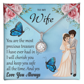 To My Wife - Love You Always Necklace