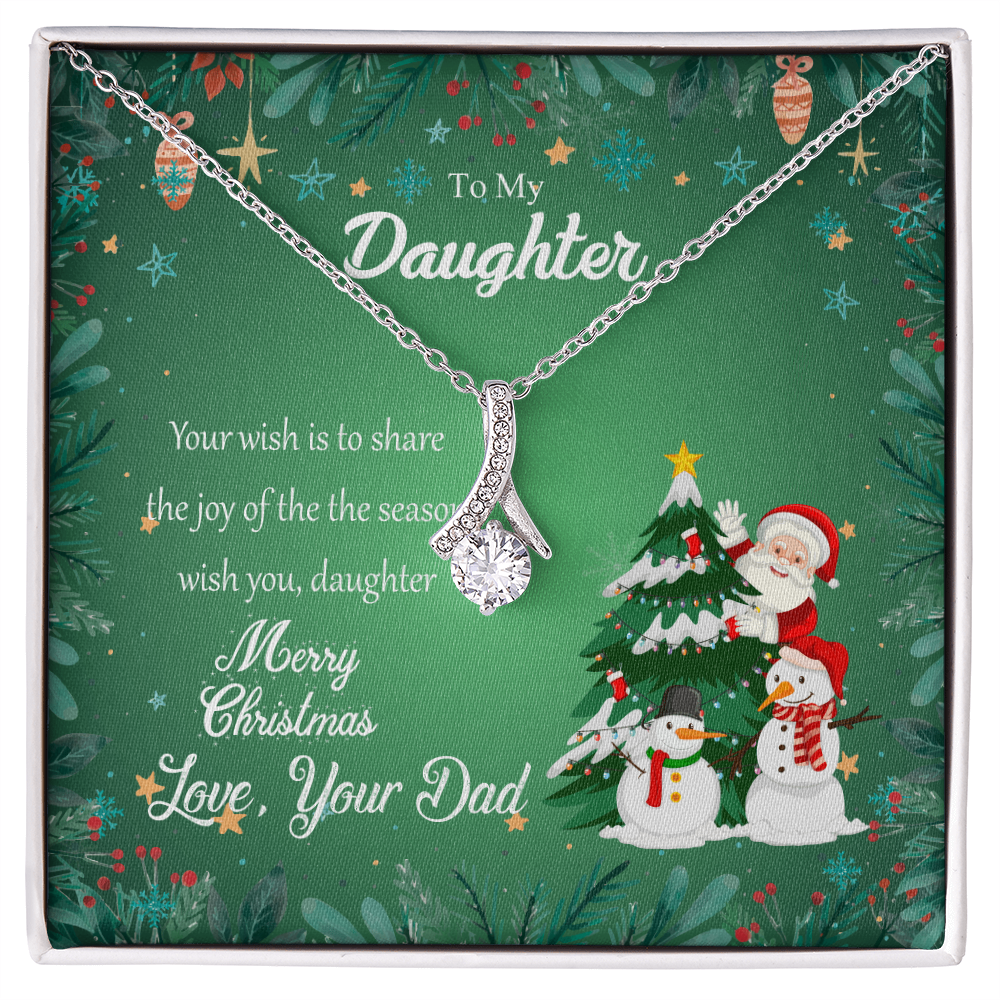 To My Daughter - Alluring Beauty Necklace
