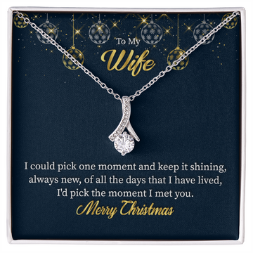 To My Wife - Christmas Gift - Beauty Necklace