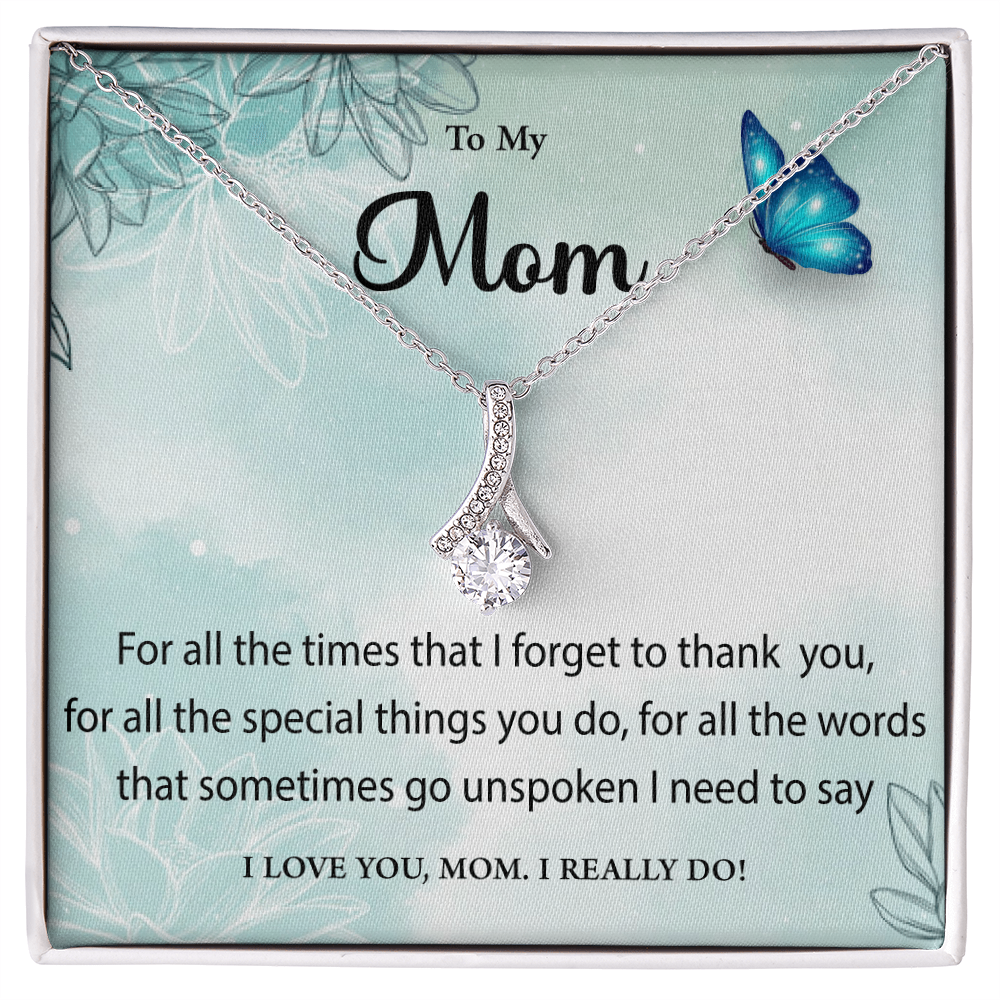 To My Mom - Beautiful Special Necklace