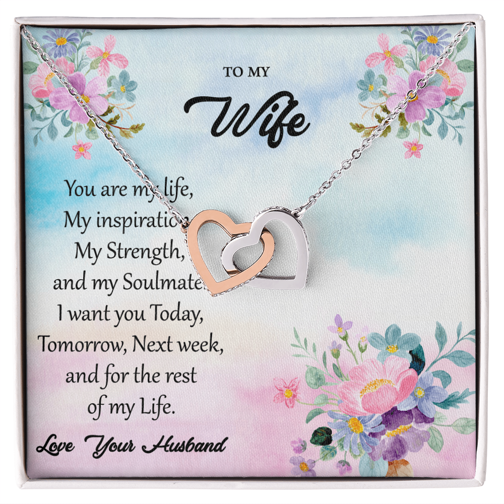 To My Wife - You are my strength Necklace